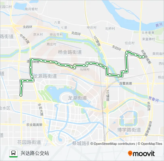 275 Bus Line Map