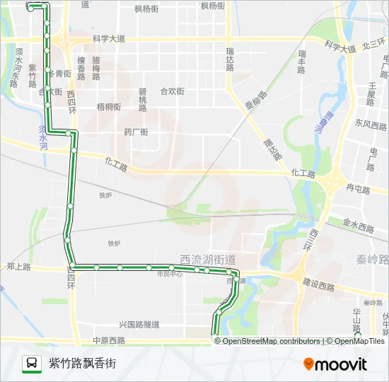 44 Bus Line Map