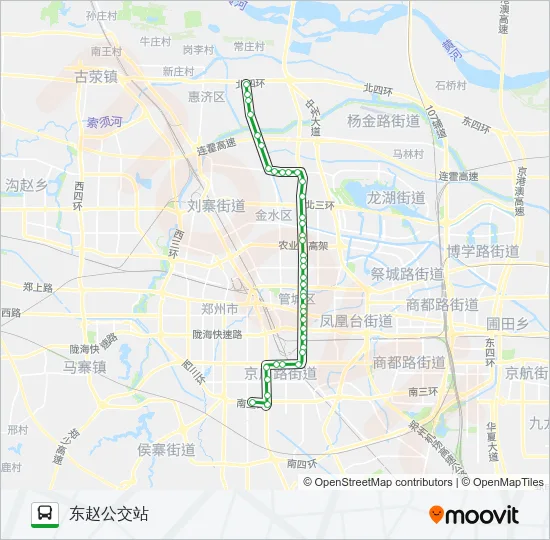 62 Bus Line Map