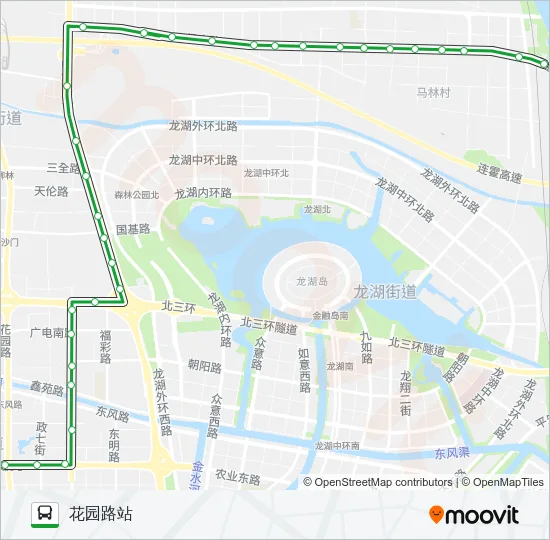 131 Bus Line Map