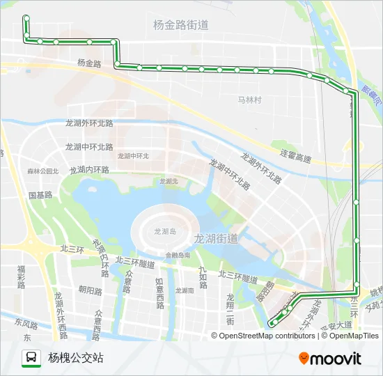 276 Bus Line Map