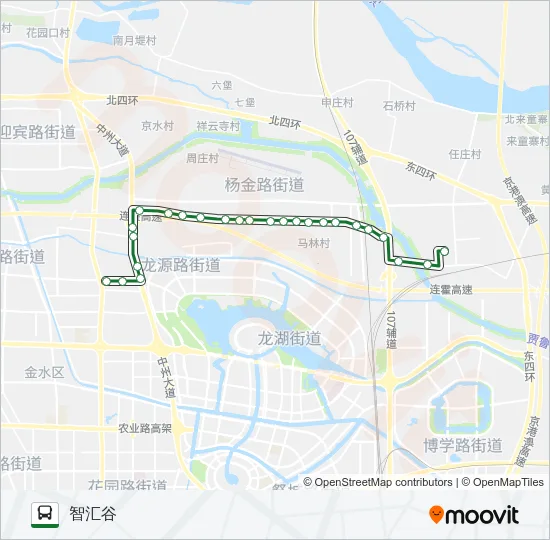 Y32 Bus Line Map
