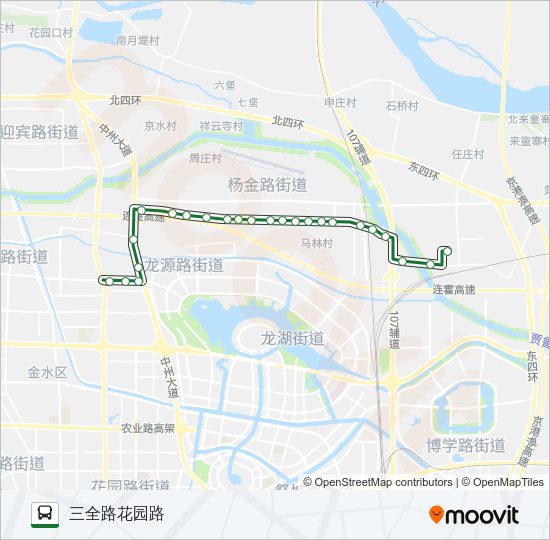 公交Y32路的线路图