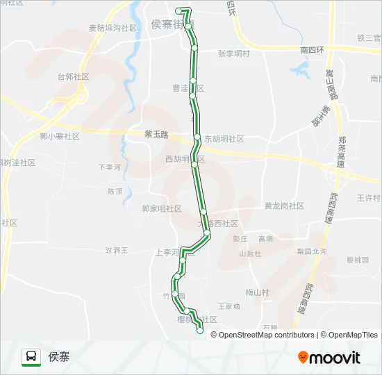 187路 Bus Line Map
