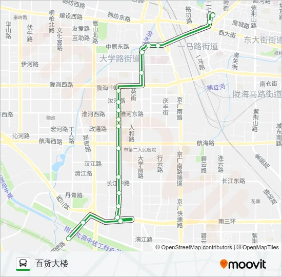 256路 Bus Line Map
