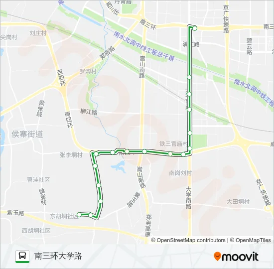 268路 Bus Line Map