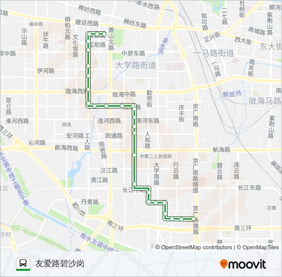 291路 bus Line Map