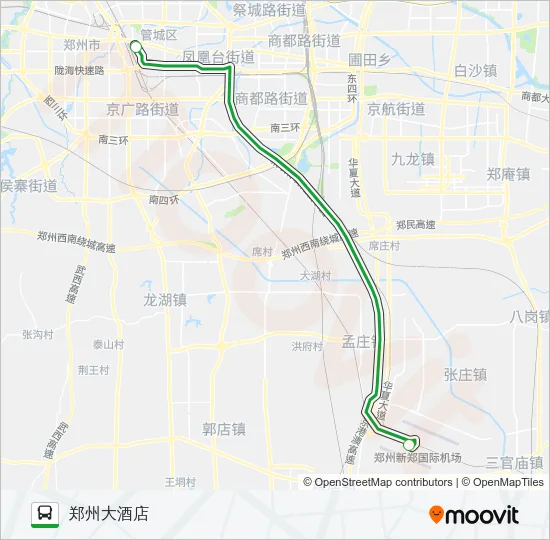 机场巴士2线 Bus Line Map