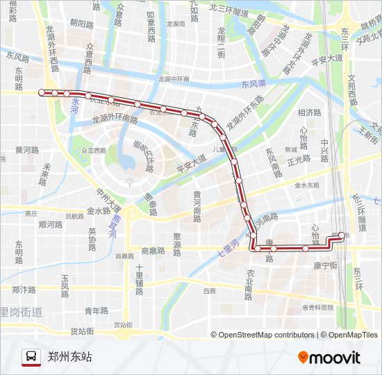 公交B202路的线路图