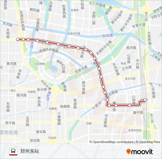 B202 Bus Line Map