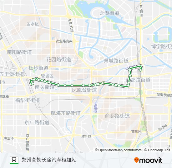 公交85路的线路图