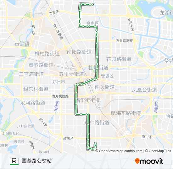 公交906路的线路图