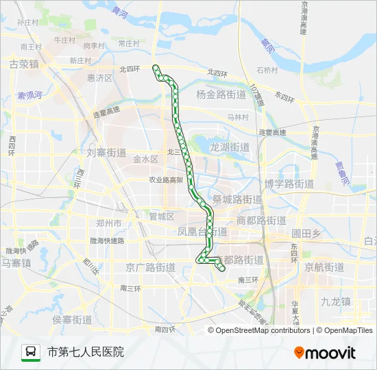 263路 Bus Line Map