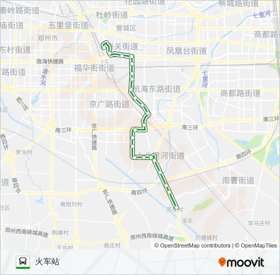 13路 Bus Line Map
