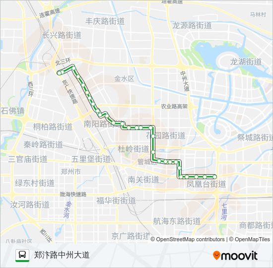 公交27路的线路图