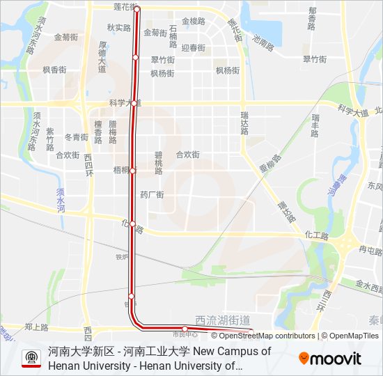 1号线 LINE 1 metro Line Map