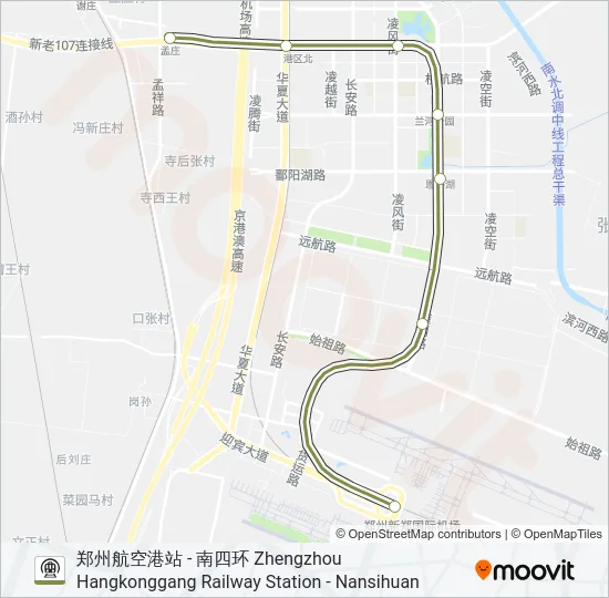 城郊线 CHENGJIAO LINE Metro Line Map
