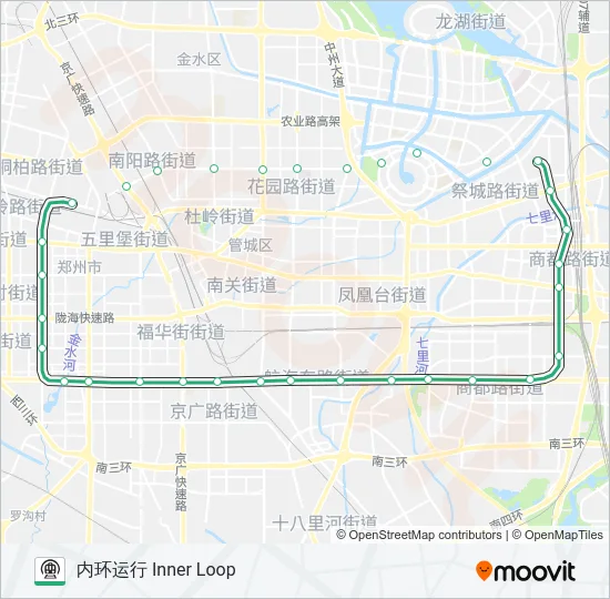 5号线 LINE 5 Metro Line Map