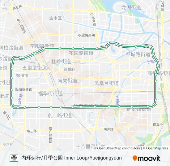 5号线 LINE 5 Metro Line Map