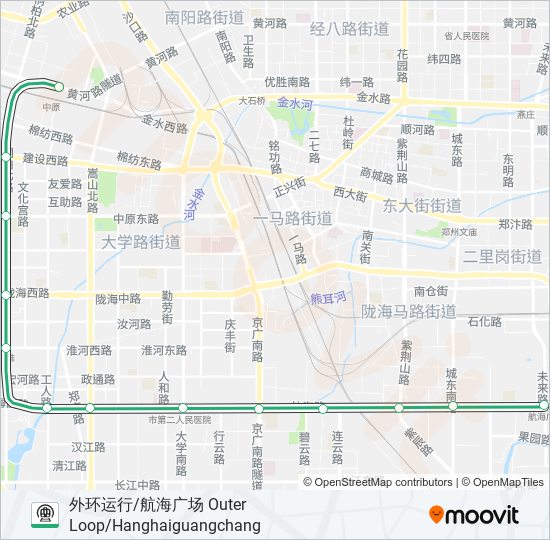 5号线 LINE 5 metro Line Map