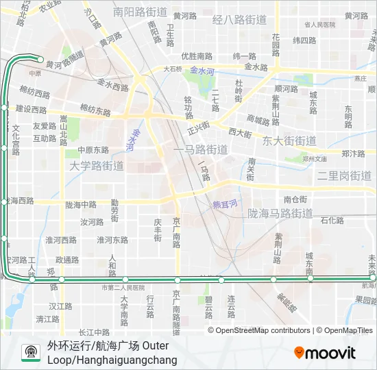 5号线 LINE 5 Metro Line Map