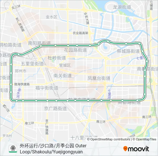 5号线 LINE 5 Metro Line Map