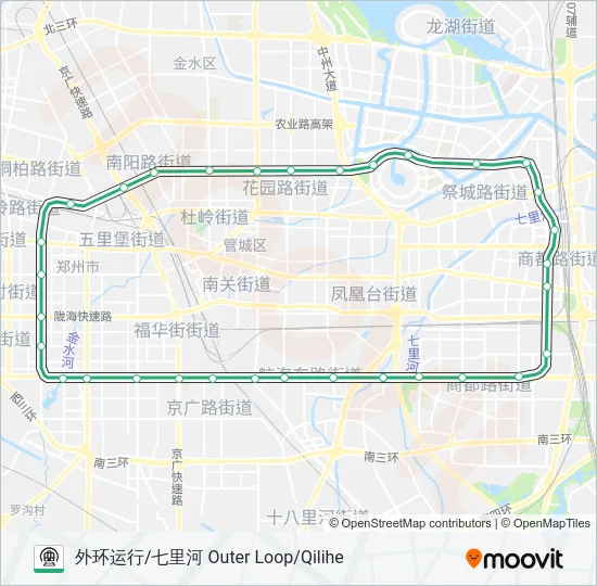 5号线 LINE 5 Metro Line Map
