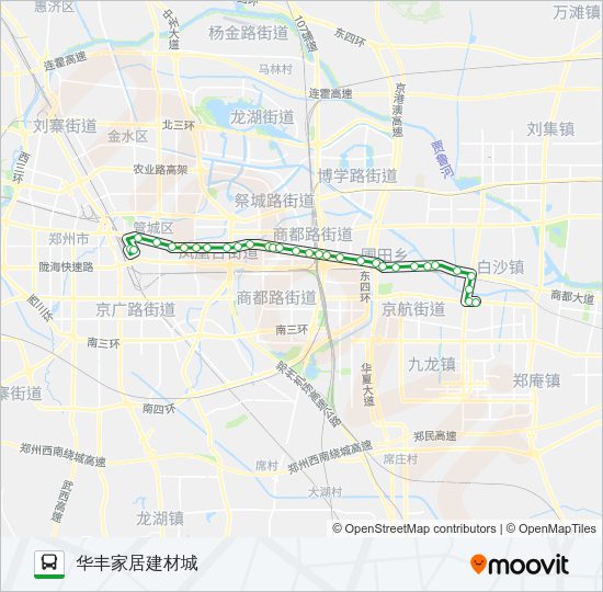 公交985路的线路图