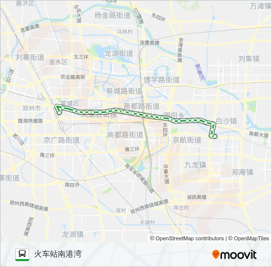 公交985路的线路图