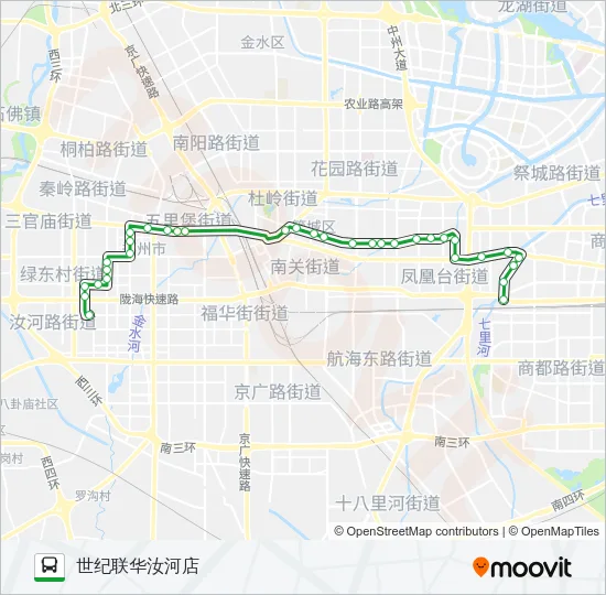 52路 Bus Line Map