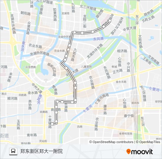 公交S138路的线路图