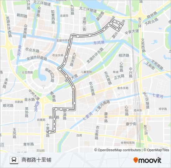 公交S138路的线路图