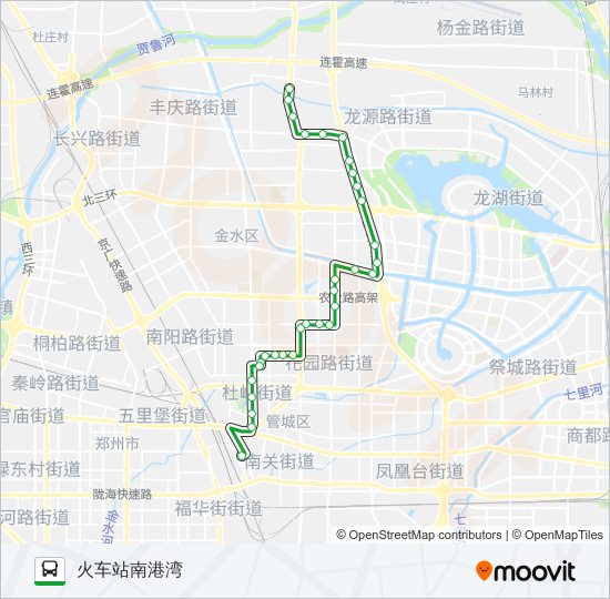 21路 bus Line Map