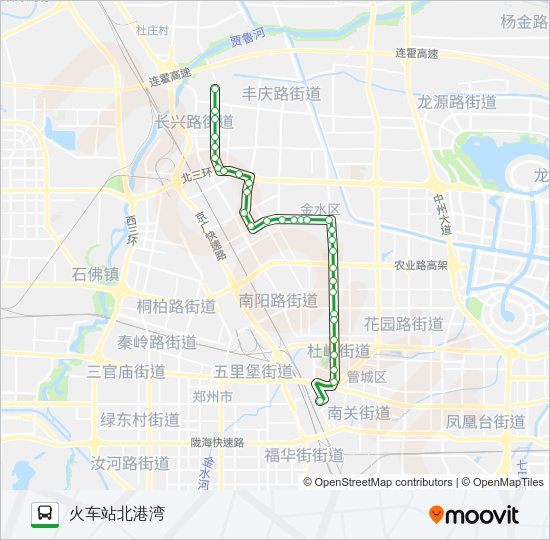 公交28路的线路图