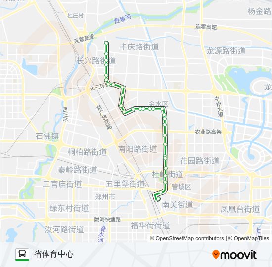 公交28路的线路图