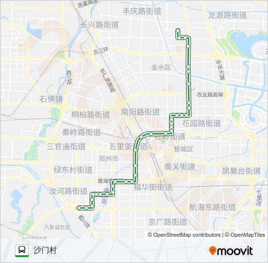 公交63路的线路图