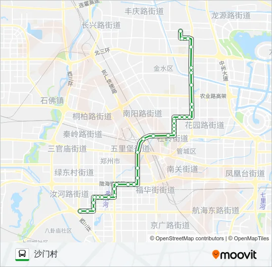 63路 Bus Line Map