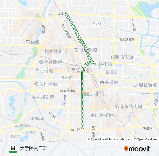 公交904路的线路图