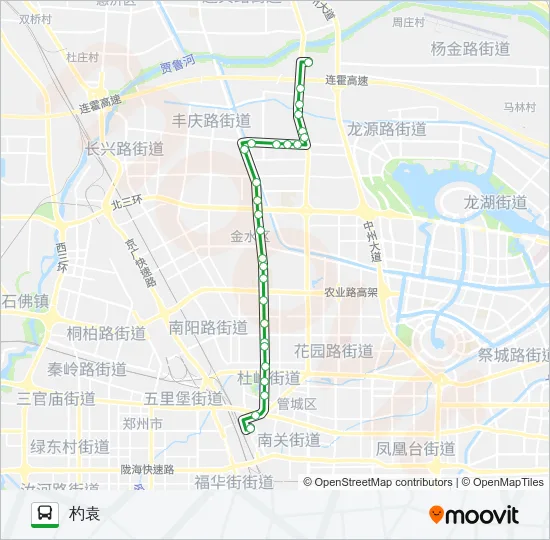 966路 Bus Line Map