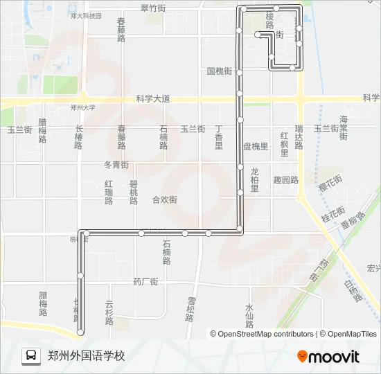 S116路 Bus Line Map