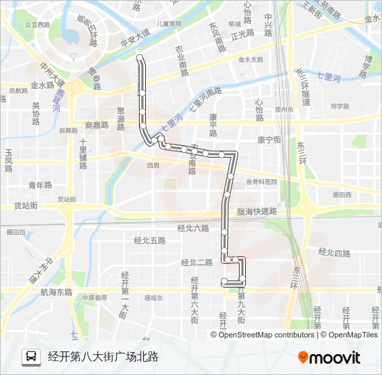 S130路 Bus Line Map