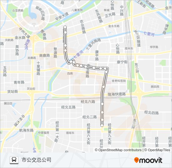 S130路 bus Line Map