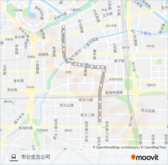 S130路 Bus Line Map