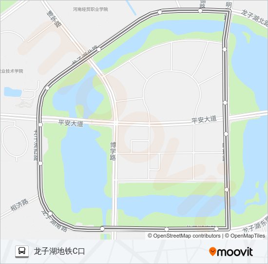公交S136路的线路图