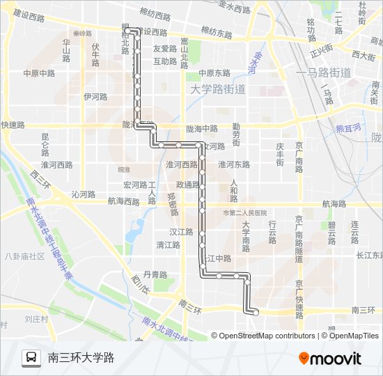 公交S139路的线路图