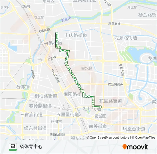 公交22路的线路图