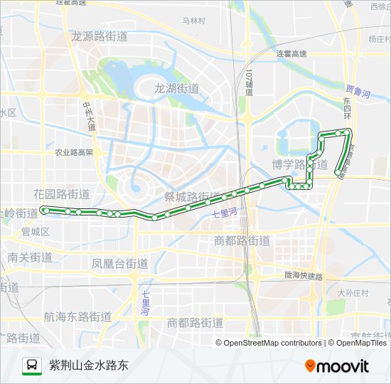 43路 bus Line Map