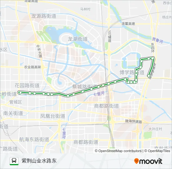 43路 Bus Line Map