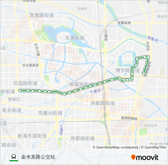 43路 Bus Line Map