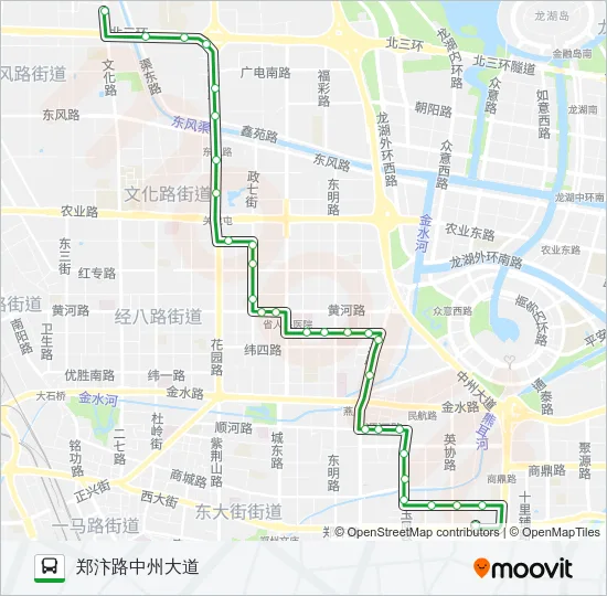 77路 Bus Line Map
